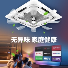 Quạt Đảo Gió Điều Hòa Âm Trần Cassette – Cánh Trắng, Trong Suốt