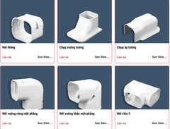 Ghen hộp nhựa cho điều hòa