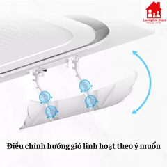 Tấm chắn gió điều hoà âm trần Cassette loại cánh bướm lỗ tròn