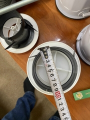 Cửa gió khí tươi tròn ABS D110mm Loại Trơn