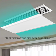 Tấm chắn gió điều hòa âm trần nối ống gió - Cửa gió