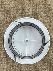 Cửa gió khí tươi nhựa ABS Tròn D200mm Loại Trơn