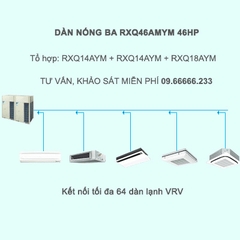 Điều Hòa Trung Tâm Daikin VRV A RXQ46AMYM 46HP 1 Chiều