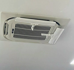 Tấm Chắn Gió Điều Hoà Âm Trần Cassette Vuông, Đổi Hướng Gió, Nhỏ Gọn