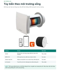Máy Cấp Khí Tươi Thu Hồi Nhiệt Gắn Tường KCVents VT501-WF - Kết Nối Tuya Smart Wi-Fi