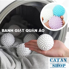Bóng Giặt Silicon Gai Mềm – Bộ 3/5 Quả Dùng Cho Máy Giặt