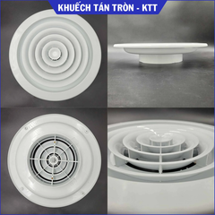 Cửa Gió Khuếch Tán Tròn