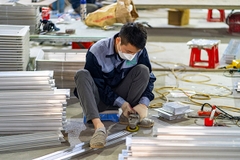 Cửa gió điều hòa nhựa hai màu