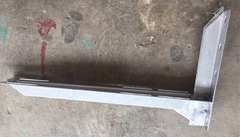 Chân giá điều hòa công suất 9.000 - 12.000 btu - Loại sắt sơn nhũ bạc bao gồm bộ ốc vít