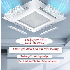 Tấm Chắn Gió Điều Hoà Âm Trần Cassette