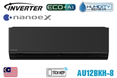 Điều hòa Panasonic 1 chiều inverter 12000BTU màu đen AU12BKH-8