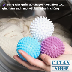 Bóng Giặt Silicon Gai Mềm – Bộ 3/5 Quả Dùng Cho Máy Giặt