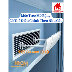 Tấm Chắn Gió Điều Hoà Âm Trần Dài Co Giãn 58cm - 120cm