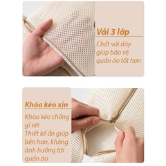 Bộ 6 Túi Giặt Quần Áo Cao Cấp – Lưới Giặt Bảo Vệ Quần Áo