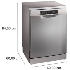 Máy rửa bát Bosch SMS6ZCI01P Series 6, 14 bộ có đèn, sấy Zeolith, nhập Đức