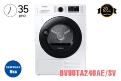 Máy sấy bơm nhiệt Samsung 9 kg DV90TA240AE/SV