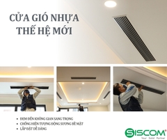 Cửa gió điều hòa nhựa AMIV Luxury