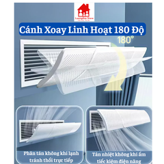 Tấm Chắn Gió Điều Hoà Âm Trần Dài Co Giãn 58cm - 120cm