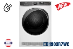 Máy sấy bơm nhiệt Electrolux 9kg EDH903R7WC