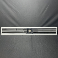 Cửa Gió Điều Hòa Khung 15mm Phối Đen Trắng Kết Hợp Đèn Downlight
