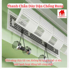 Tấm Chắn Gió Điều Hoà Máy Lạnh Âm Trần Nối Ống Gió Loại Khe Rộng, Tấm Chuyển Đổi Hướng Gió Lạnh 2026
