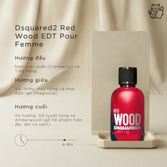 Dsquared2 Red Wood EDT Pour Femme