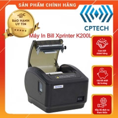 [Rẻ vô địch] [Chính hãng] Máy in hóa đơn Xprinter K200L khổ giấy 80mm, máy in k80, dao tự cắt