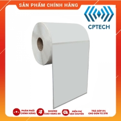 Decal thường in mã vạch khổ 100x150 mm, 320 tem, cuộn 50m ( A6 THƯỜNG )