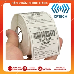 Giấy In Nhiệt 50x50 mm - Tem Vận Chuyển 5x5 cm- 500 đơn.