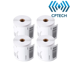 ( Cuộn 350 đơn)Giấy In Nhiệt Tự Dính A6 Cuộn 350 tờ Có Sẵn Lớp Dán, In Đơn Thương Mại Điện Tử