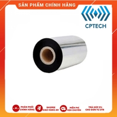 Mực in tem nhãn, in mã vạch Wax Ribbon S11 khổ 110x300m