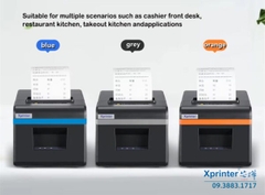 Máy in hóa đơn Xprinter XP-N160 WiFi – Máy in bill nhiệt K80 kết nối không dây, tốc độ cao cho cửa hàng và hệ thống PO