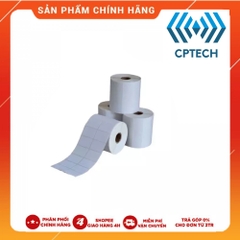 Giấy In Mã Vạch 2 TEM 50x30 mm In Nhiệt (Cuộn 50 Mét) : 50X30 ( 2 TEM NHIỆT )