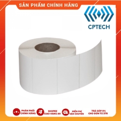 Decal nhiệt in tem nhãn, mã vạch khổ 60x40 mm, cuộn 30m