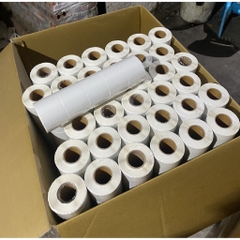 Giấy In Tem 80x60 mm - 8x6 cm (Cuộn 30 Mét)