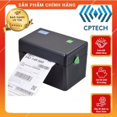Máy in đơn hàng TMĐT Xprinter XP DT108B in phiếu giao hàng tem vận chuyển bằng công nghệ in nhiệt không cần dùng mực