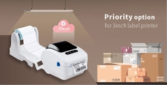 Máy in tem nhãn mã vạch Xprinter XP-320B – Máy in tem 3 inch tốc độ cao cho bán lẻ và thương mại điện tử