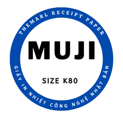 Giấy in hoá đơn K5738 MUJI Giấy in nhiệt, Giấy in bill K57x38 MUJI.