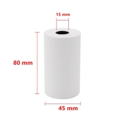 Giấy in hoá đơn K8045 MUJI Giấy in nhiệt, Giấy in bill K80x45 MUJI
