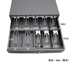 [FREESHIP] Két thu ngân, Két thu ngân 10 ngăn, Ngăn kéo đựng tiền kết nối với máy in hoá đơn.