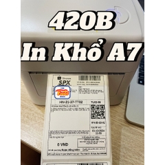 Giấy In Nhiệt Khổ A7 ( 75x100mm ) , In Đơn hàng Sàn Thương Mại Điện Tử 75x100mm Siêu Tiết Kiệm.