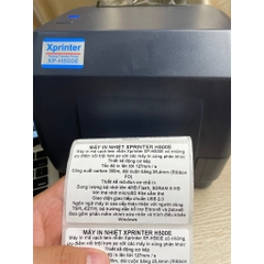 Máy In Mã Vạch XPRINTER XP-H500E, ĐỘ PHÂN GIẢI 300DPI