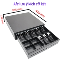 [FREESHIP] Két thu ngân, Két thu ngân 10 ngăn, Ngăn kéo đựng tiền kết nối với máy in hoá đơn.