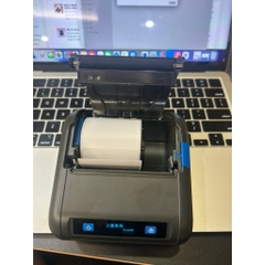 Máy in di động tem mã vạch, tem nhãn XP-P326B: Màn hình LCD, pin 2000mAh, in nhanh 70mm/s