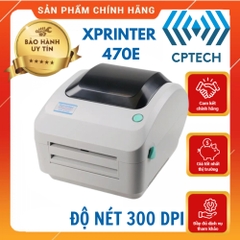 Máy In Tem Nhãn Nhiệt Xprinter XP-470E 300dpi: Giải pháp in ấn chuyên nghiệp, sắc nét