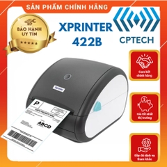 Xprinter XP-422B: Máy In Mã Vạch USB+Bluetooth, USB, In đơn Shopee, TMĐT, GHN, GHTK...