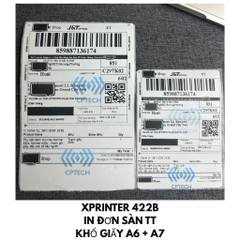 Xprinter XP-422B: Máy In Mã Vạch USB+Bluetooth, USB, In đơn Shopee, TMĐT, GHN, GHTK...