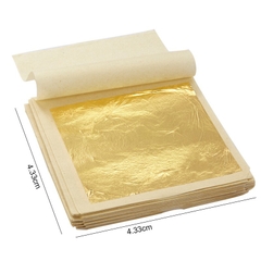 Mặt nạ vàng lá 24k 4x4cm loại 1 tan nhanh