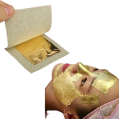 Mặt nạ vàng lá 24k 4x4cm loại 1 tan nhanh