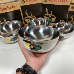 Tô Chén Inox 304 2 Lớp Cách Nhiệt Thaphafac - Hàng Việt Nam Sản Xuất